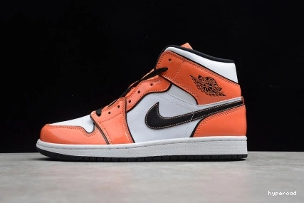 Hyperoad JORDAN AIR 1 MID “TURF ORANGE” 1206